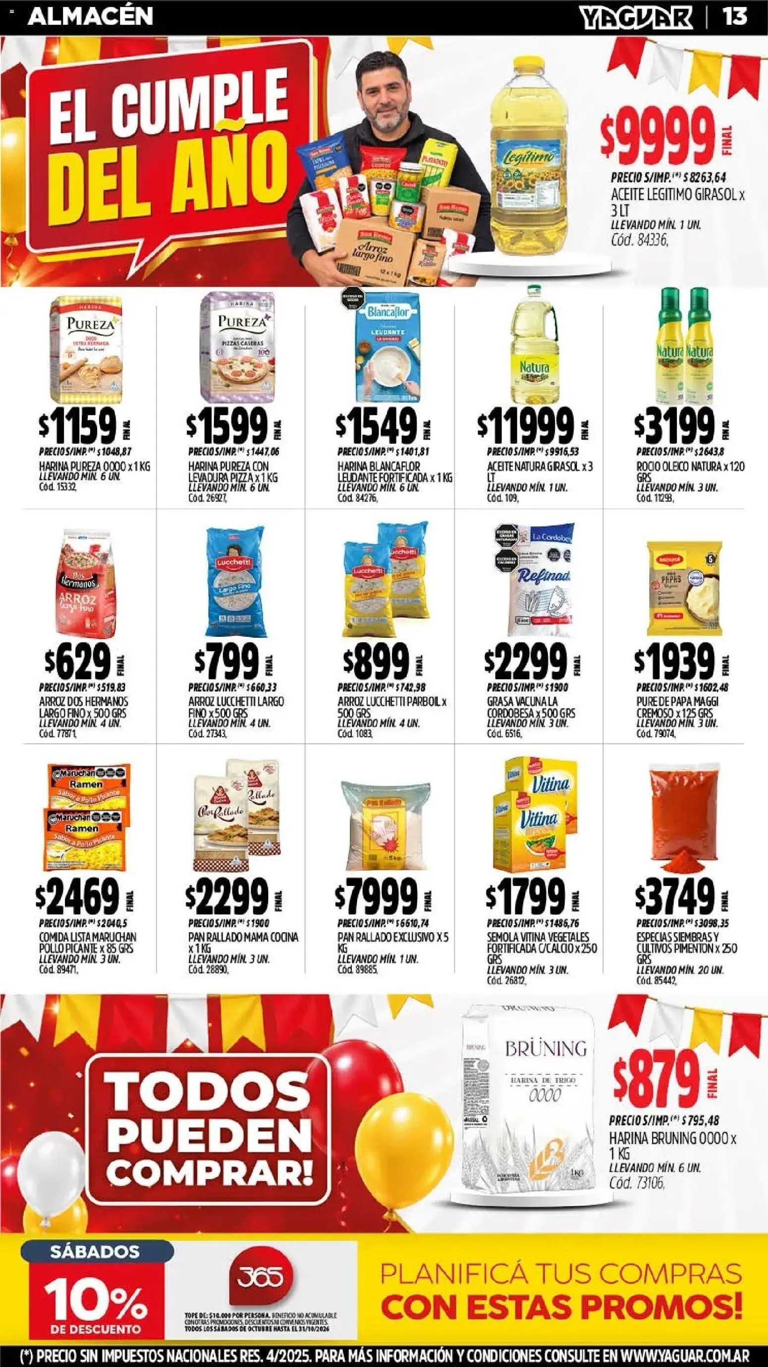 Yaguar - Oferta Semanal General Roca │ válido desde el 26/10/2026 | Página: 14