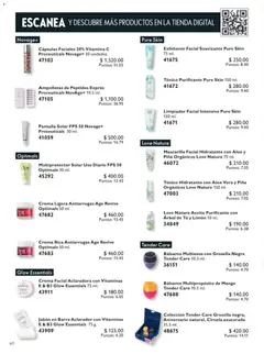 Vista previa de Oriflame campaña 10 2026, nuevo folleto de la tienda, válido en México a partir del 11/07/2026 | Página: 60