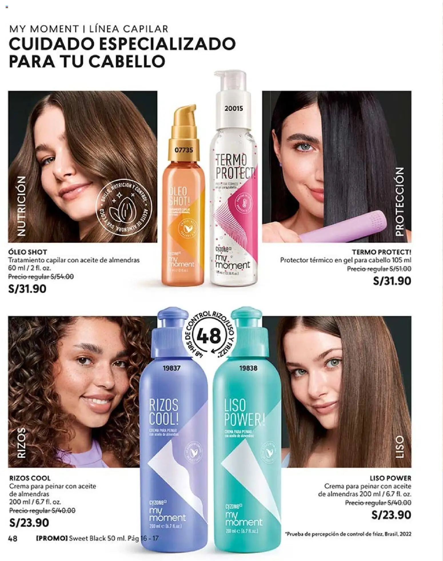 Catálogo CyZone válido desde 02/08/2026 | Página: 48 | Productos: Aceite, Crema, Almendras