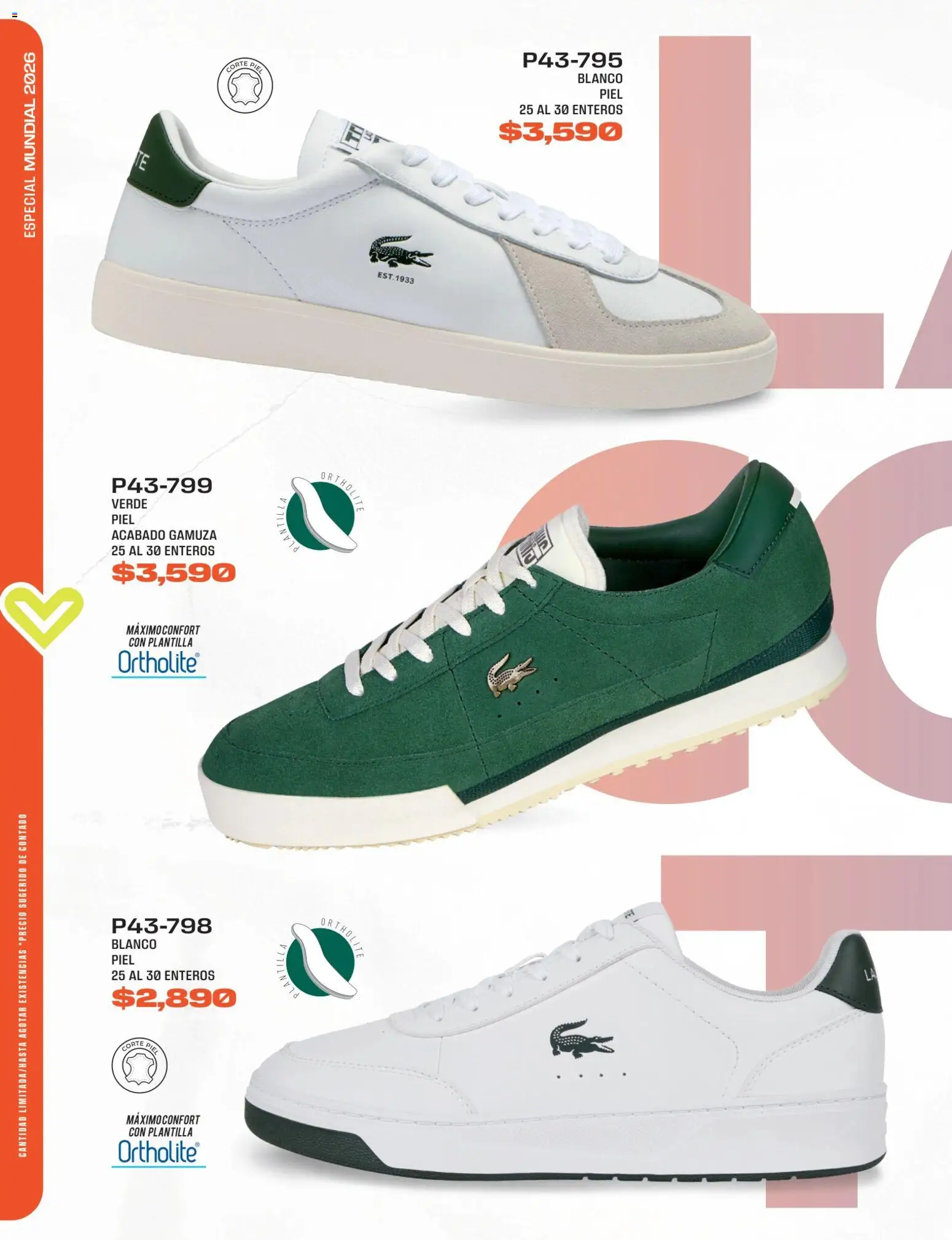 Nuevas ofertas de Cklass válidas en toda la República Mexicana desde el 15.05.2026. ¡Encuentra las mejores ofertas en Cklass catálogo Pasión futbolera! | Página: 26 | Productos: Gamuza
