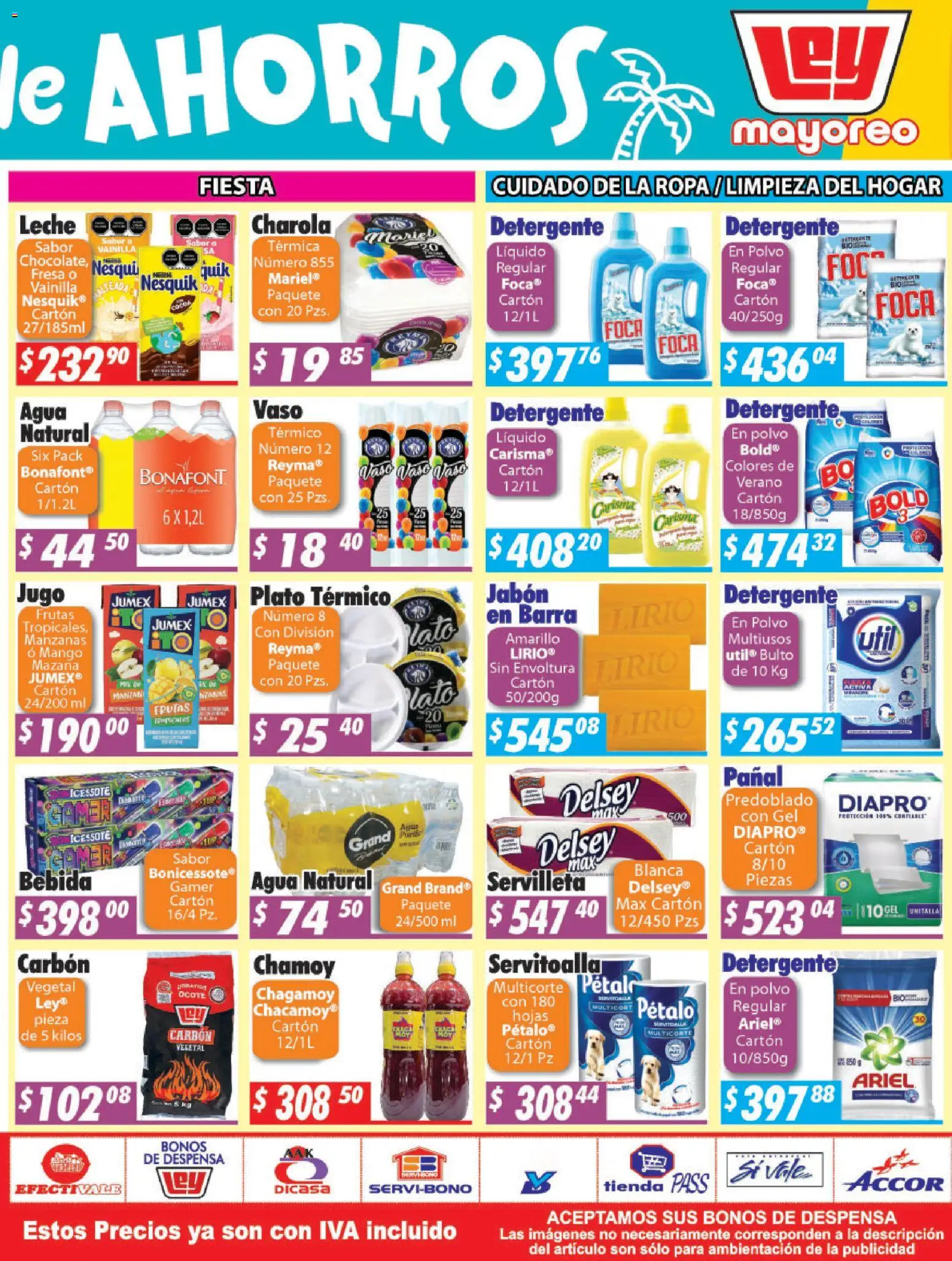 Nuevas ofertas de Casa Ley válidas en toda la República Mexicana desde el 31/08/2026. ¡Encuentra las mejores ofertas en Casa Ley folleto Sinaloa! | Página: 6 | Productos: Agua, Leche, Vainilla, Jugo