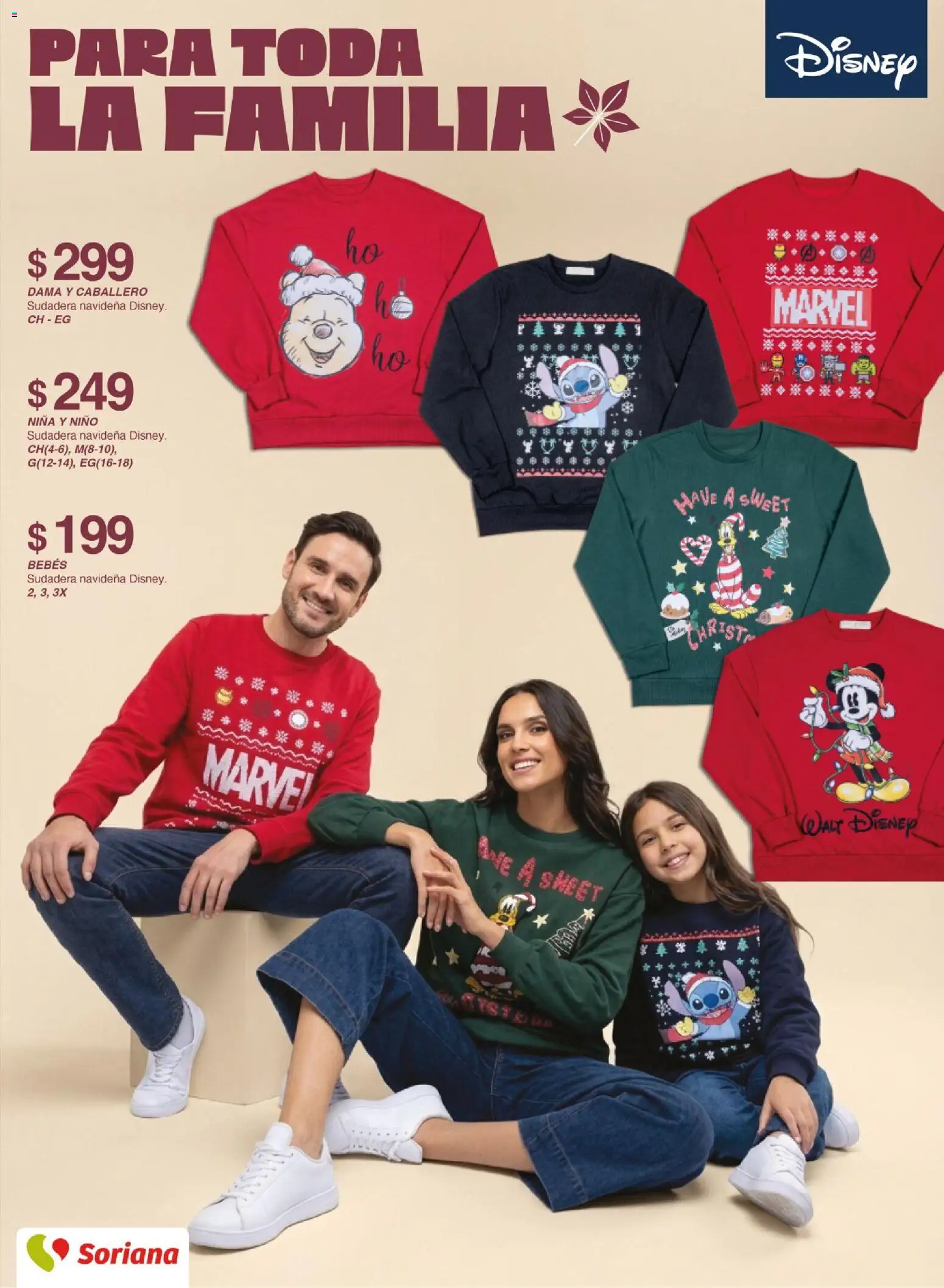 Nuevas ofertas de Soriana válidas en toda la República Mexicana desde el 30/09/2026. ¡Encuentra las mejores ofertas en Soriana catálogo otoño invierno! | Página: 7 | Productos: Sudadera