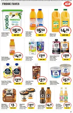 Preview of IGA catalogue VIC - valid from 22/07/2026 | Page: 28 | Products: Bacon, Spinach, Vegetables, Sausage
