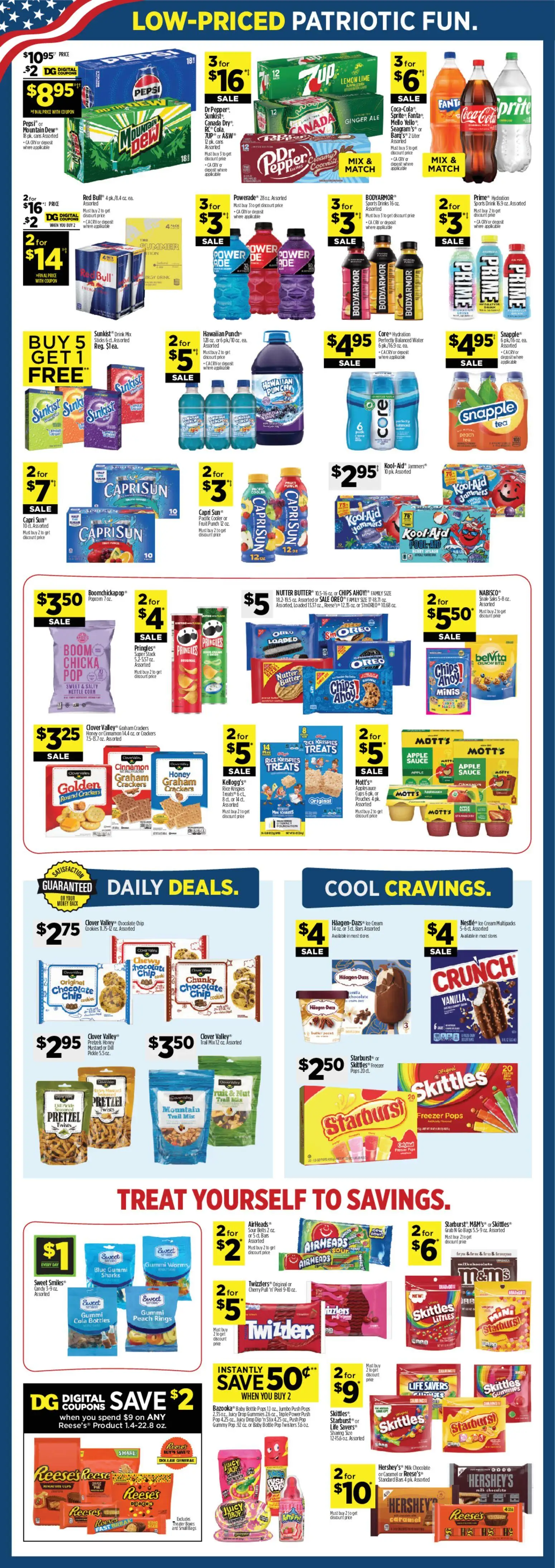 Dollar General Weekly Ad - TX - valid from 24.05.2026 | Page: 8 | Products: Ginger, Cream, Cookies, Kettle