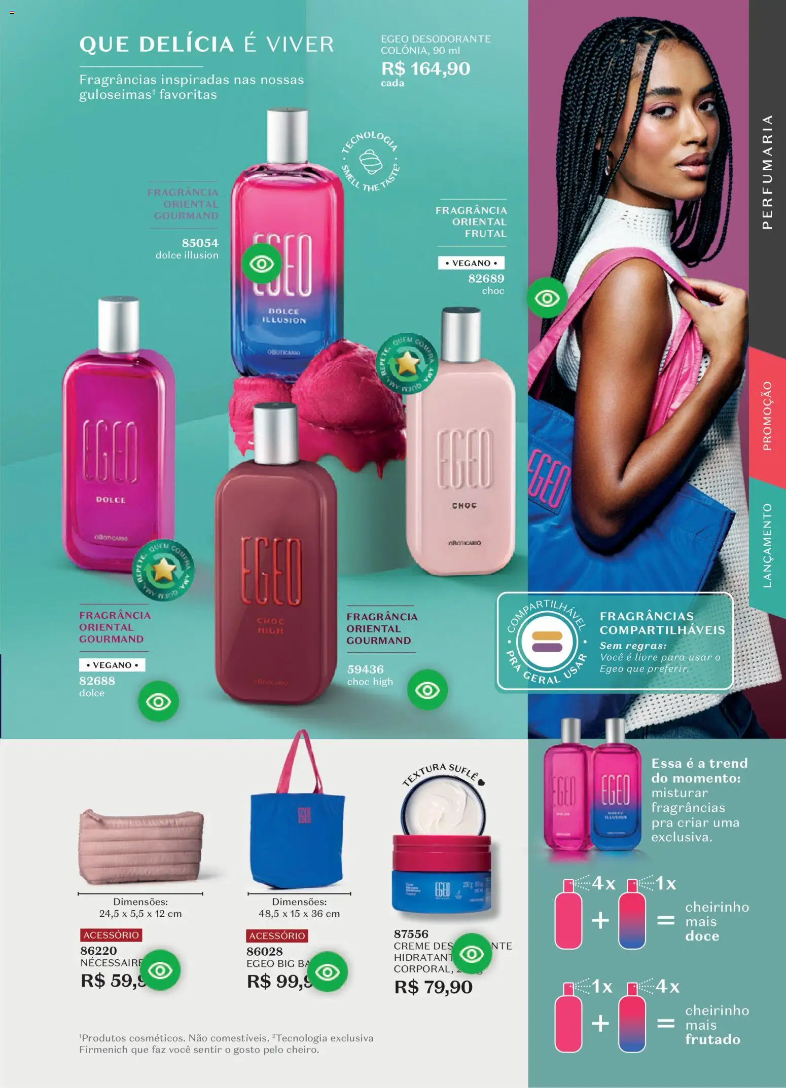 O Boticário Folheto - válido de 10/08/2026 | Página: 93 | Produtos: Fragrância, Necessaire, Creme, Doce