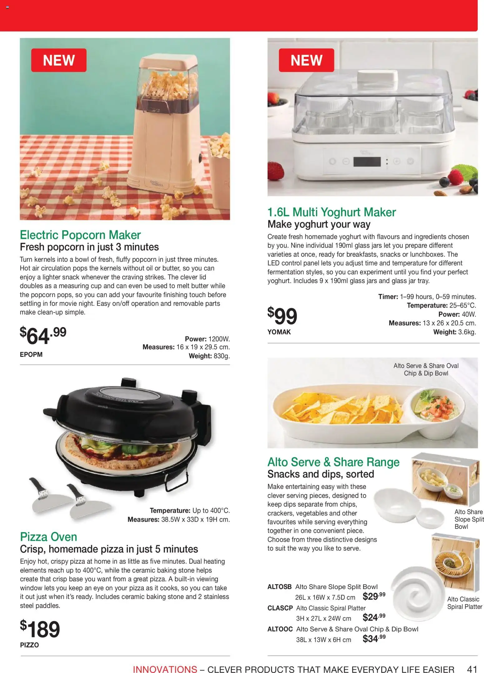 Innovations catalogue - valid from 23/09/2026 | Page: 41 | Products: Butter, Pizza, Suit, Timer