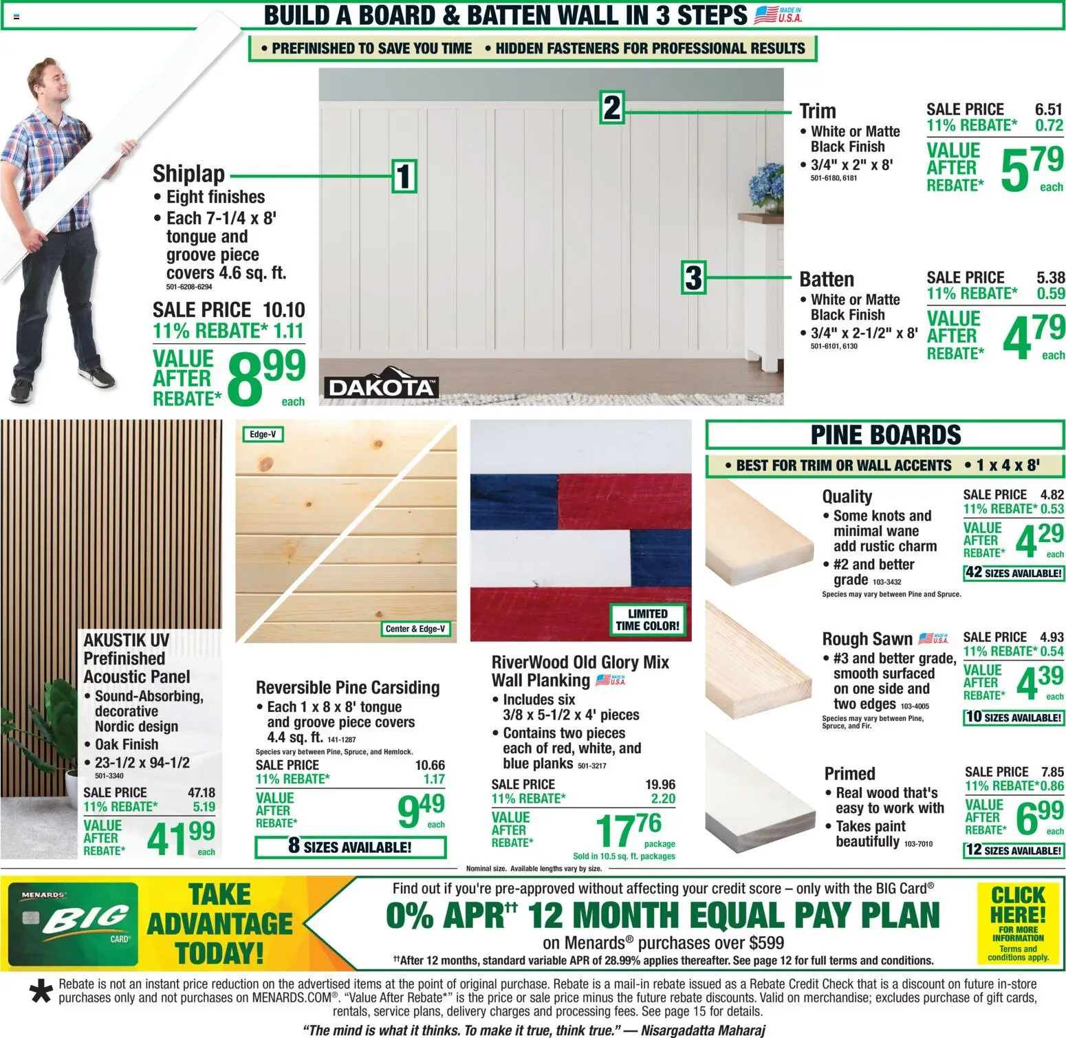 Menards Weekly Ad - valid from 11.06.2026 | Page: 15 | Products: Trim
