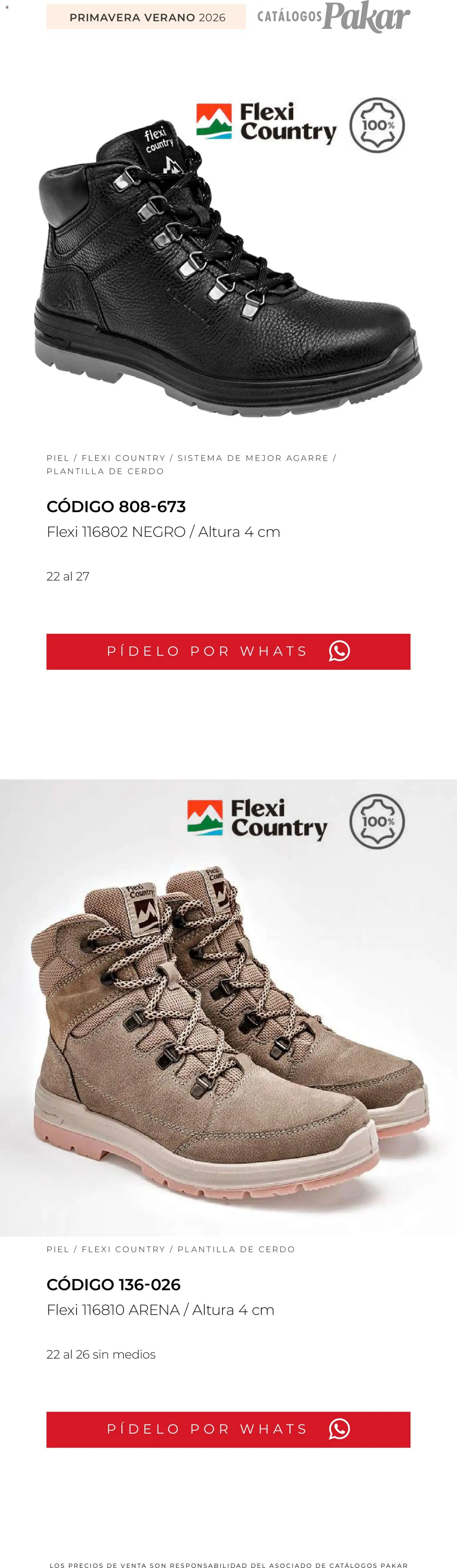 Nuevas ofertas de SC Pakar válidas en toda la República Mexicana desde el 04/03/2026. ¡Encuentra las mejores ofertas en SC Pakar catálogo Flexi PV26! | Página: 138 | Productos: Cerdo