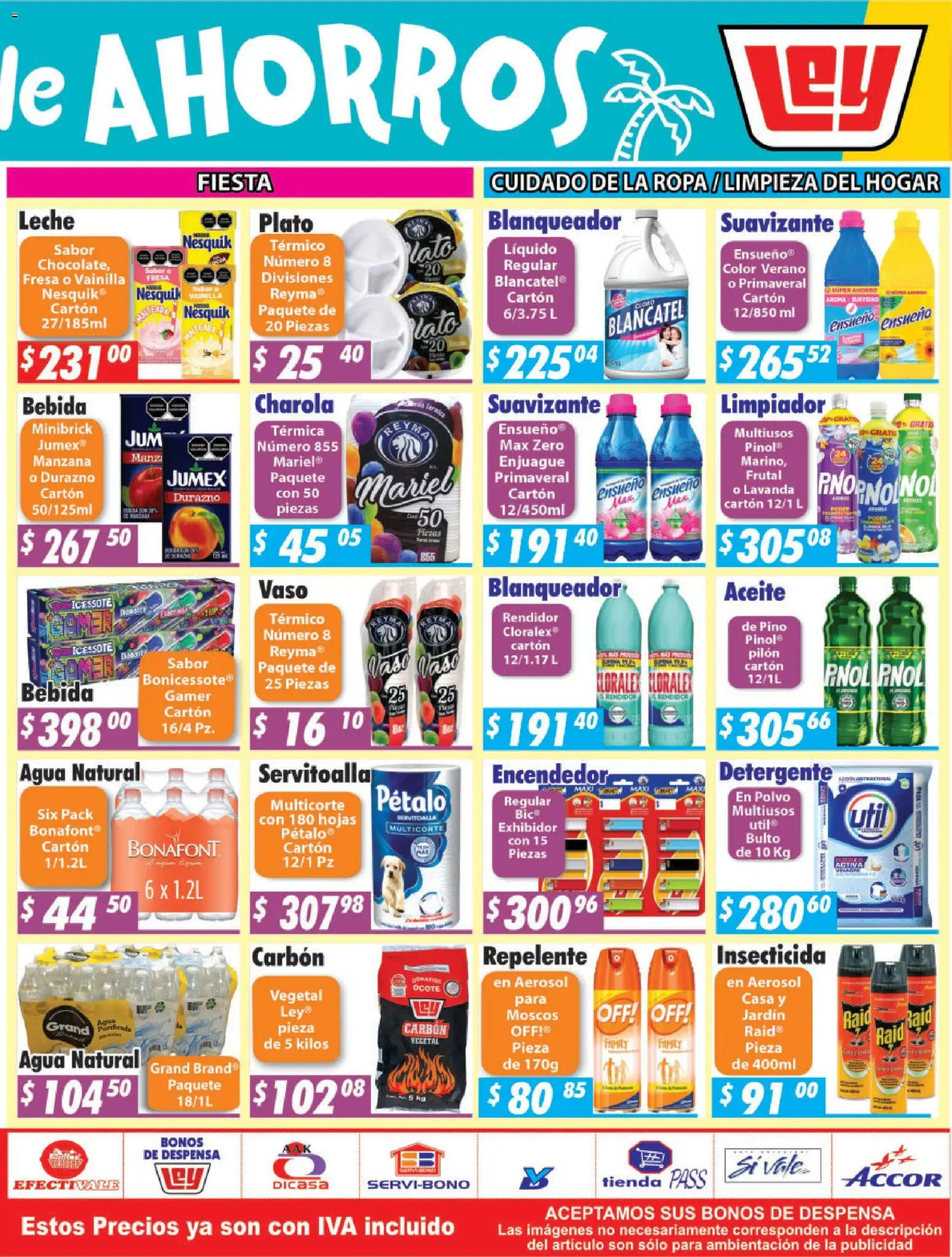Nuevas ofertas de Casa Ley válidas en toda la República Mexicana desde el 03/08/2026. ¡Encuentra las mejores ofertas en Casa Ley folleto Tepic! | Página: 4