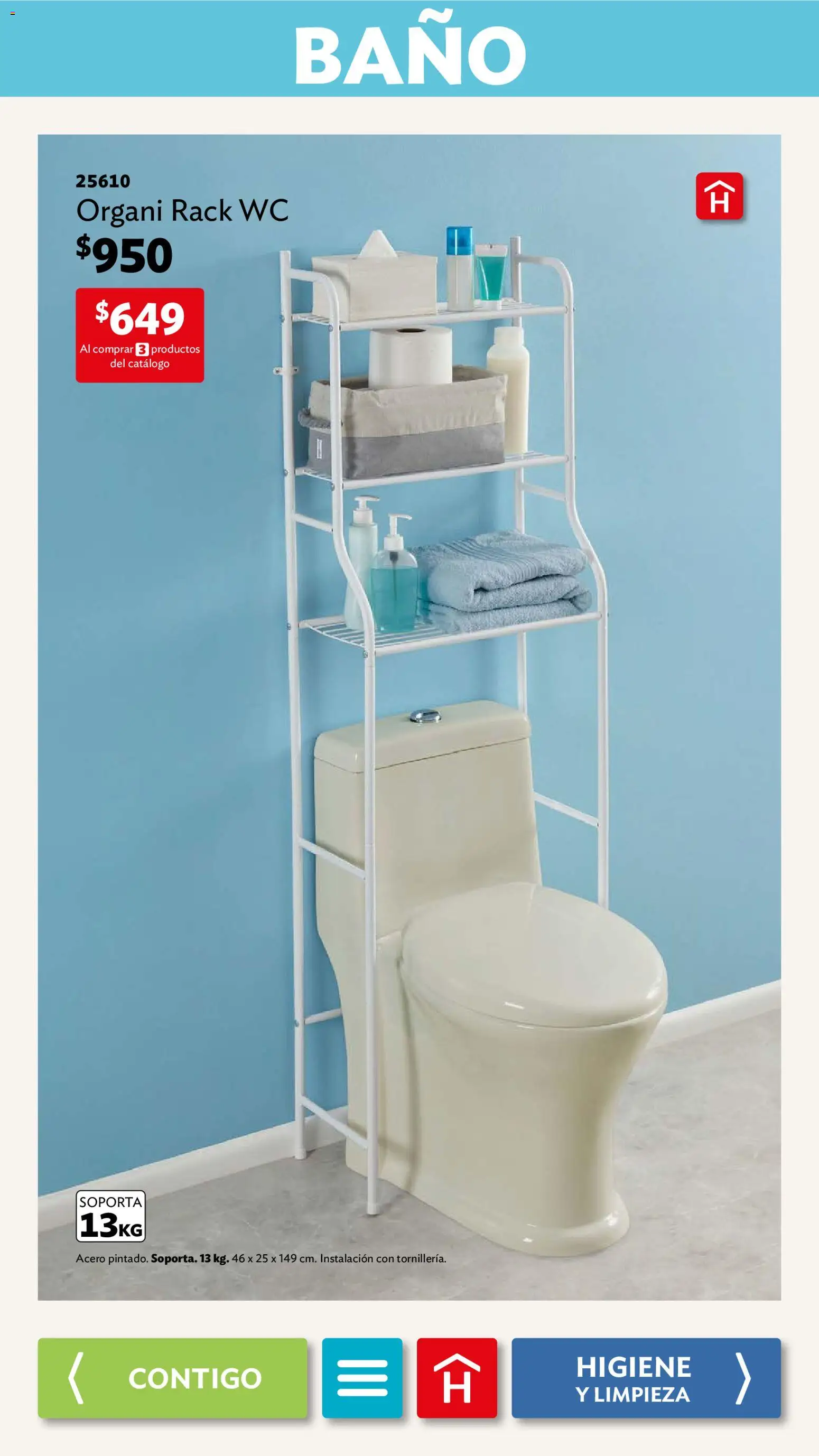 Nuevas ofertas de Betterware válidas en toda la República Mexicana desde el 02/02/2026. ¡Encuentra las mejores ofertas en Betterware campaña 2 2026! | Página: 91 | Productos: Wc, Baño
