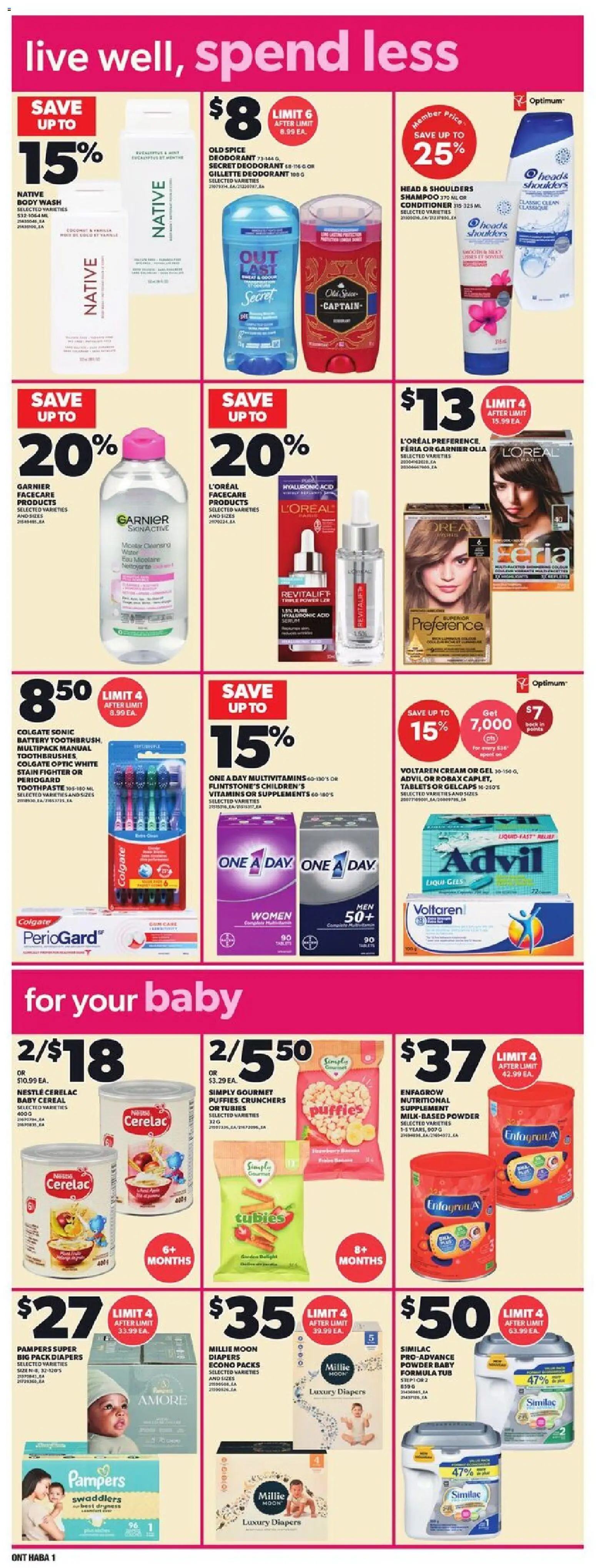 Loblaws flyer valid from Jul 23, 2026 | Page: 11 | Products: Cream, Conditioner, Body wash, Battery