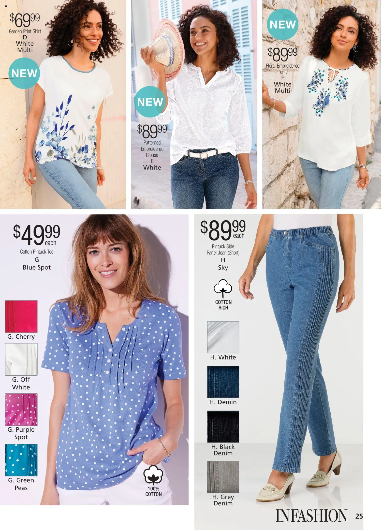 Innovations catalogue - valid from 21/09/2026 | Page: 25 | Products: Floral, Shirt, Blouse, Tunic