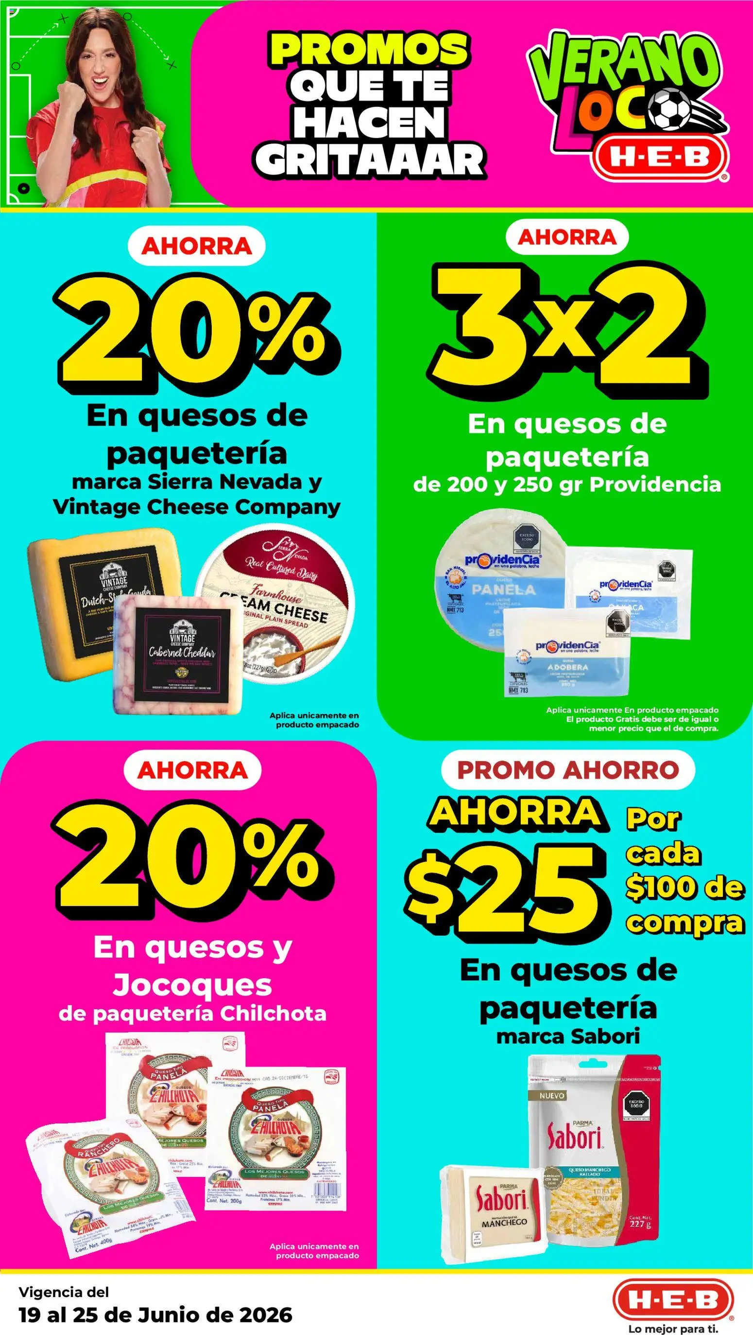 Nuevas ofertas de H-E-B válidas en toda la República Mexicana desde el 19.06.2026. ¡Encuentra las mejores ofertas en H-E-B folleto! | Página: 16