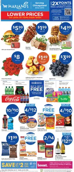 Preview of Mariano's weekly ads valid from 07/22/2026