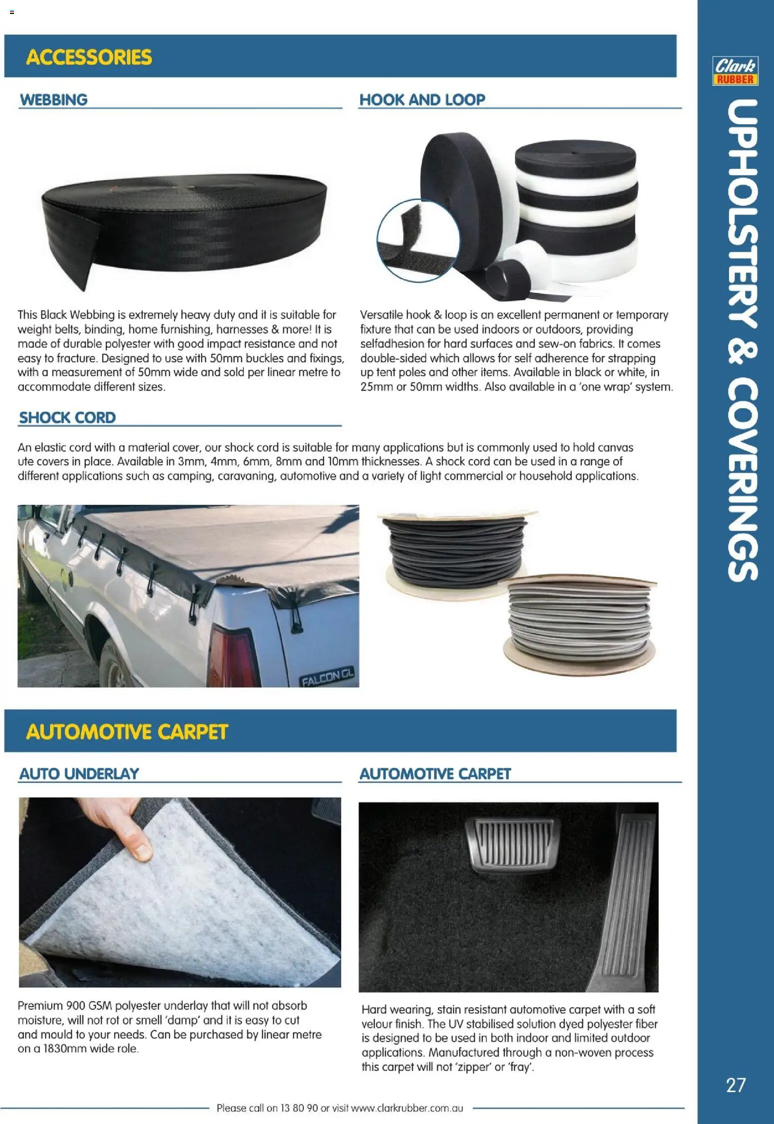 Clark Rubber catalogue - valid from 02.04.2026 | Page: 27 | Products: Household, Light, Accessories, Weight