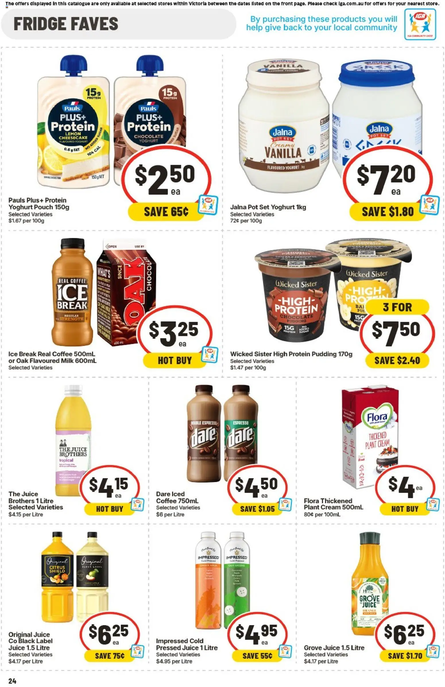 IGA catalogue - valid from 17.06.2026 | Page: 21 | Products: Pot, Plant, Chocolate, Lemon