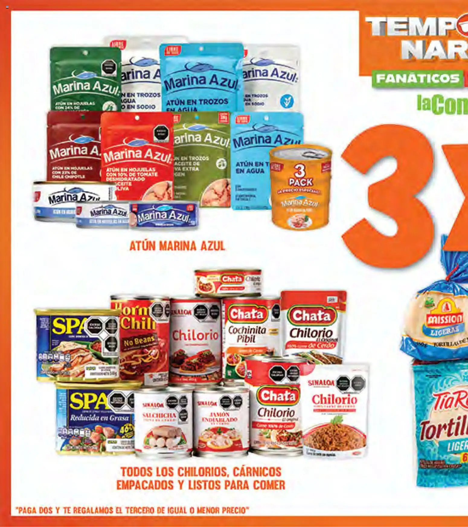 Nuevas ofertas de La Comer válidas en toda la República Mexicana desde el 22.05.2026. ¡Encuentra las mejores ofertas en La Comer folleto! | Página: 14 | Productos: Atún, Tomate, Agua, Té