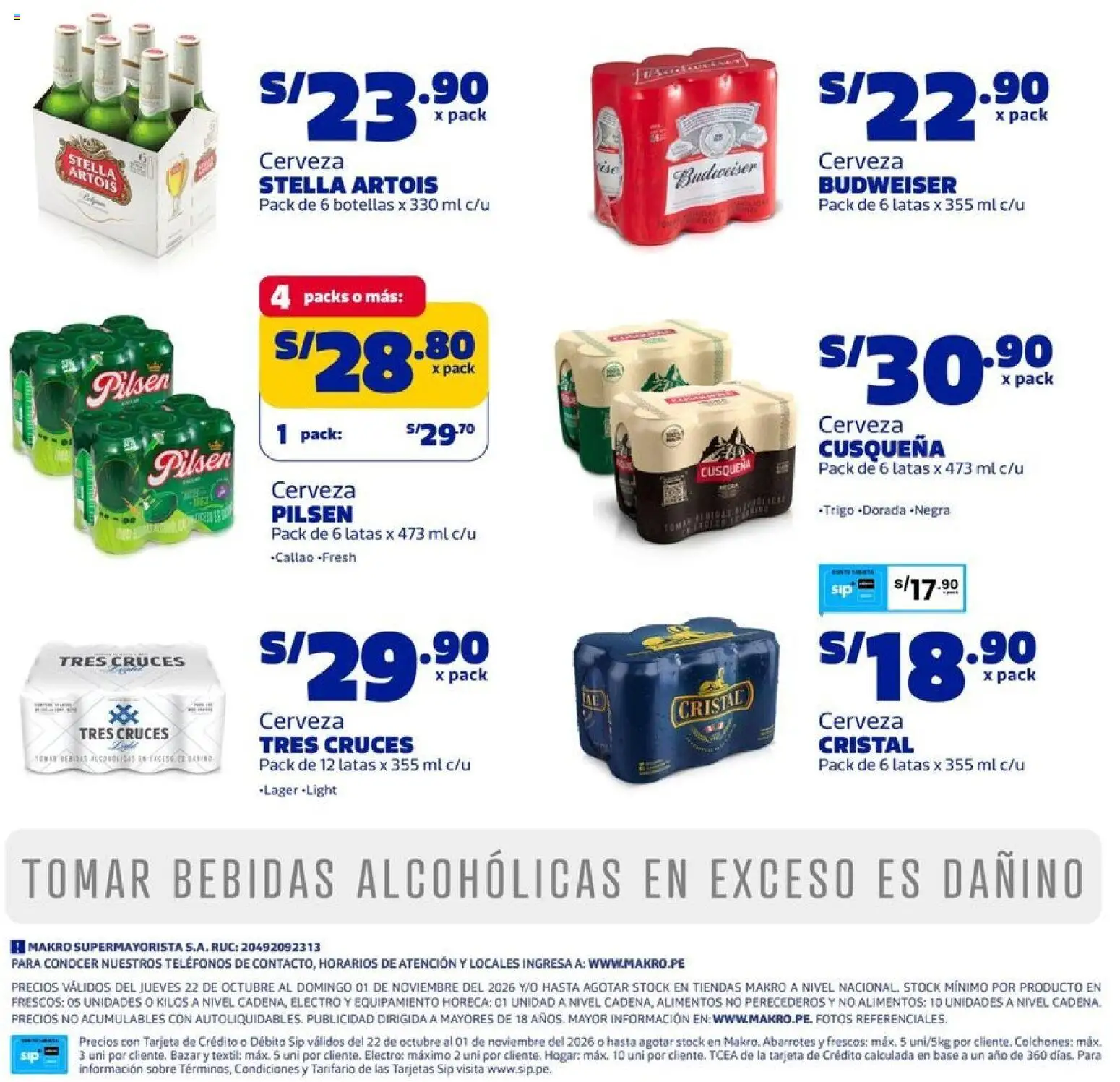 Catálogo Makro válido desde 22/10/2026 | Página: 3