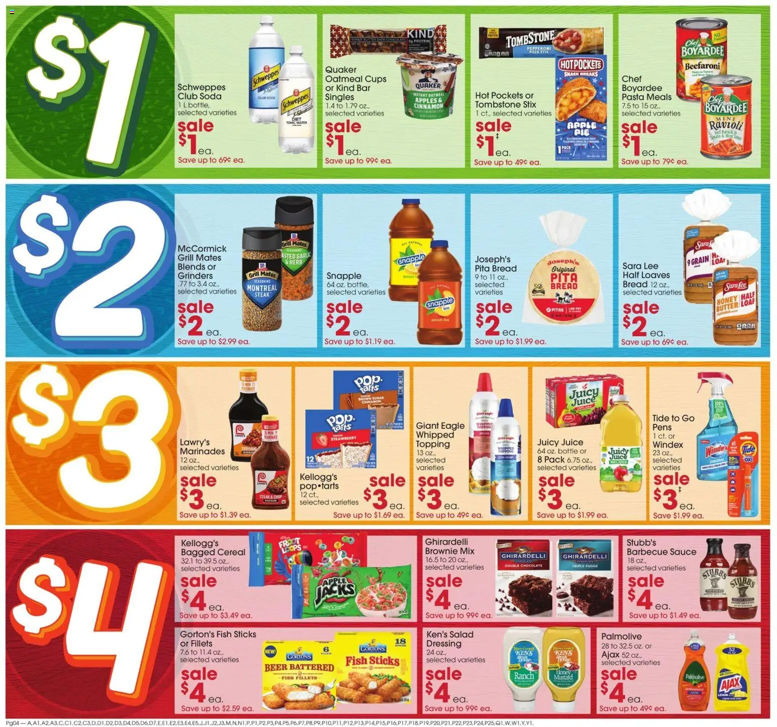 Giant Eagle Weekly Ad - valid from 08/27/2026 | Page: 2 | Products: Barbecue sauce, Pasta, Salad, Garlic
