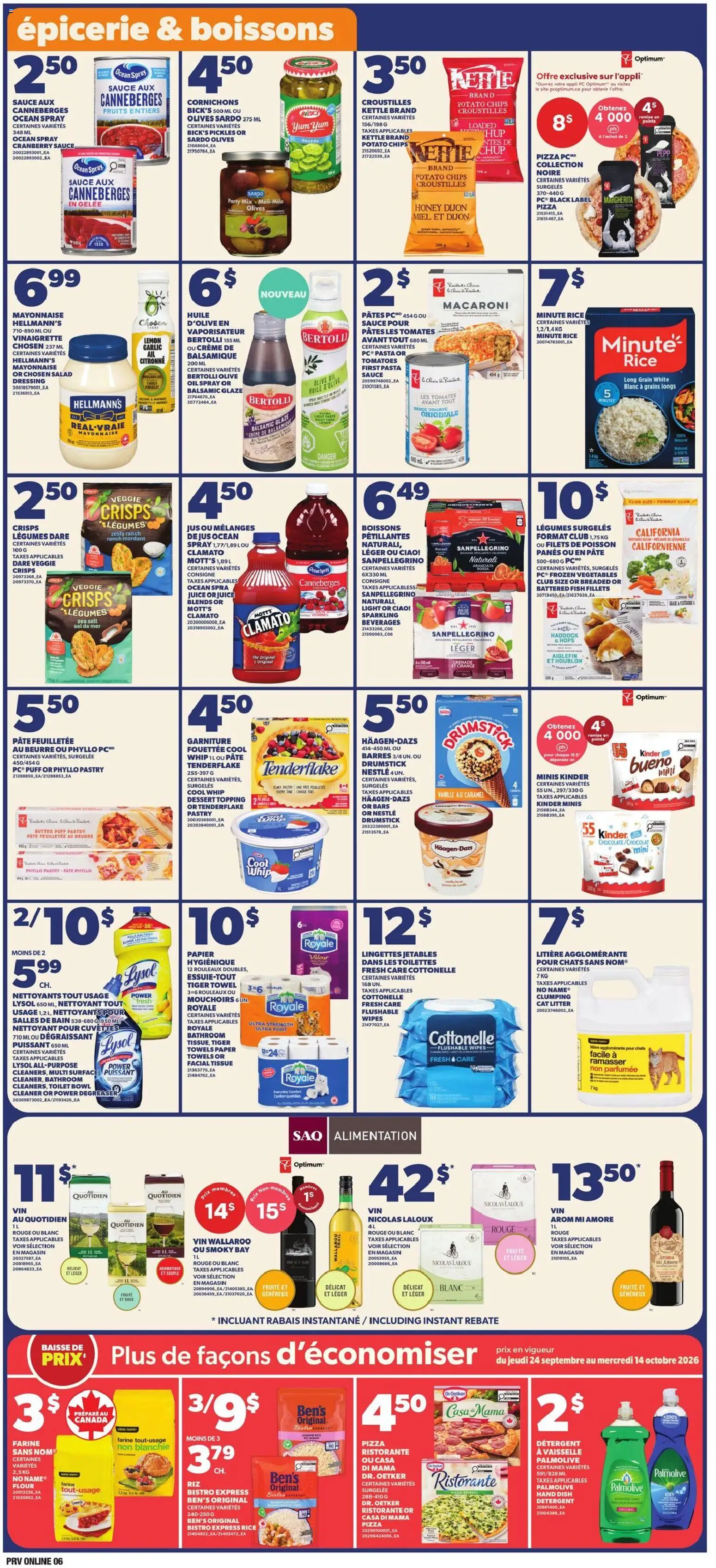 Provigo flyer valid from Oct 8, 2026 | Page: 7