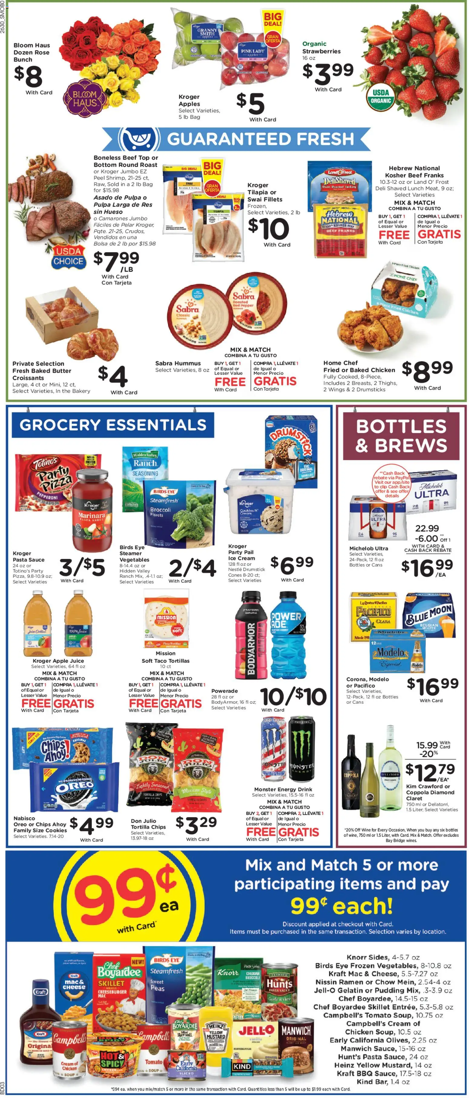 Smith's Weekly Ad - valid from 08/26/2026 | Page: 7 | Products: Apple juice, Pepper, Pudding, Steamer