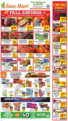 Preview of Save Mart weekly ads valid from 10/07/2026