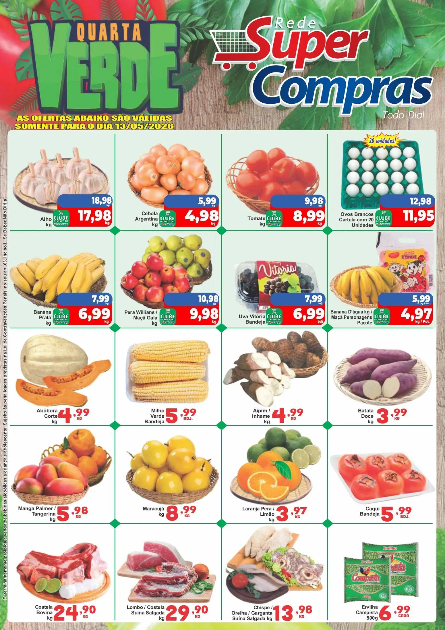 Rede Super Compras Folheto - válido de 13.05.2026 | Página: 1