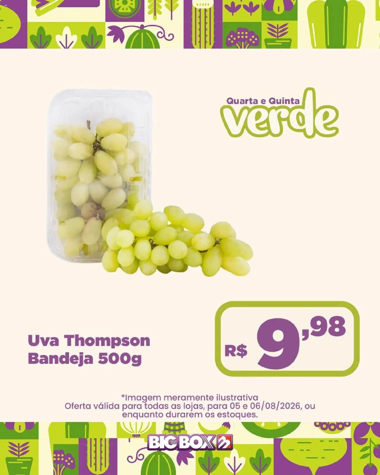 Big Box Folheto - válido de 05/08/2026 | Página: 3 | Produtos: Bandeja