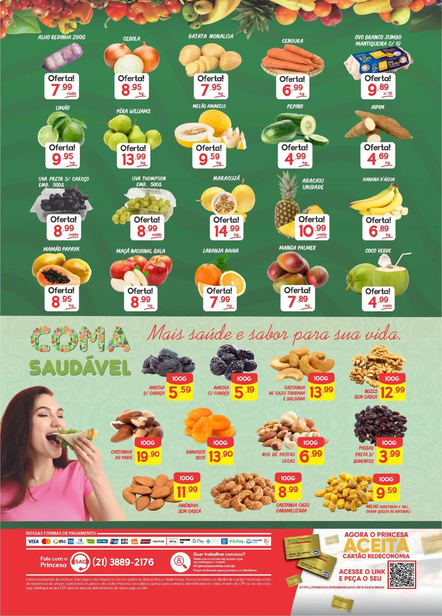 Princesa Folheto - válido de 29/09/2026 | Página: 2 | Produtos: Maracujá, Caixa, Cenoura, Batata