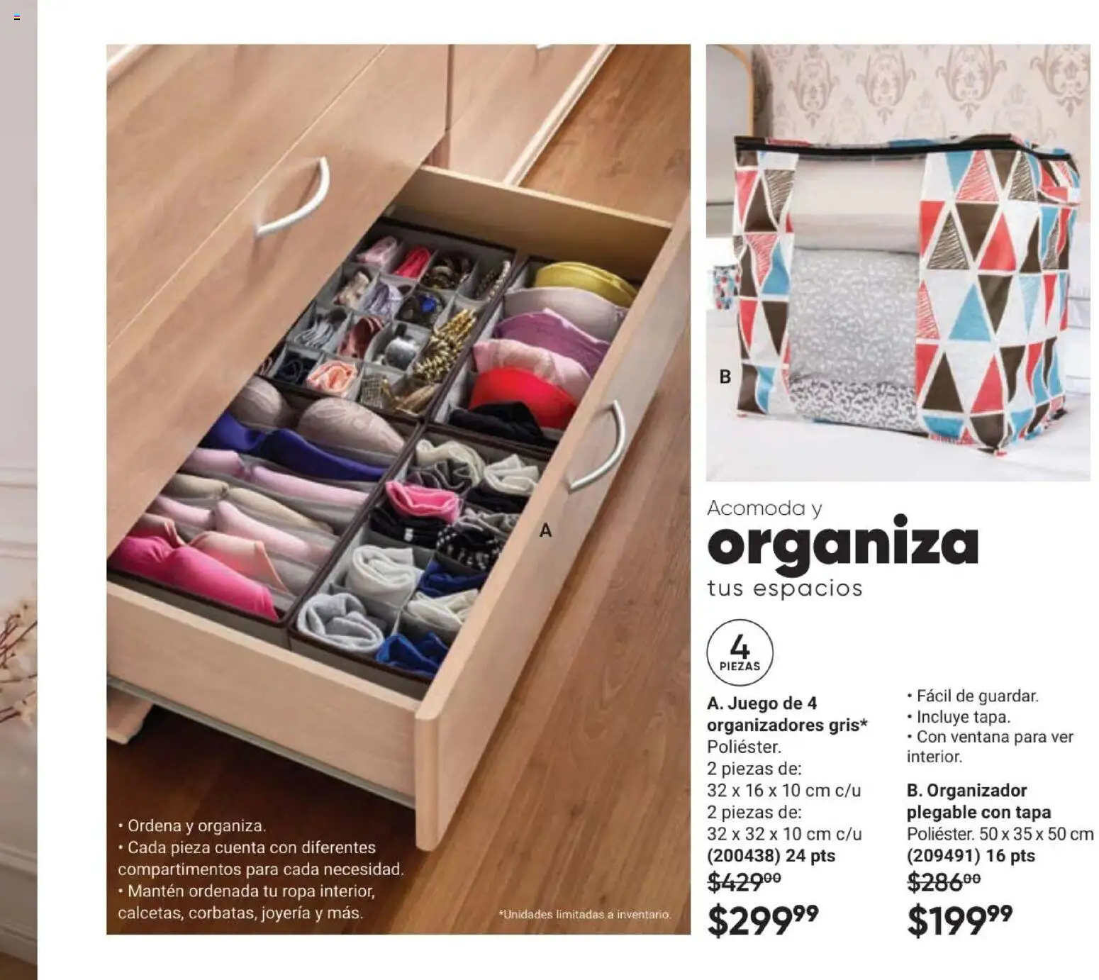 Nuevas ofertas de AVON válidas en toda la República Mexicana desde el 02/10/2026. ¡Encuentra las mejores ofertas en AVON Casa & Estilo 15 2026! | Página: 95 | Productos: Juego, Organizador, Ropa