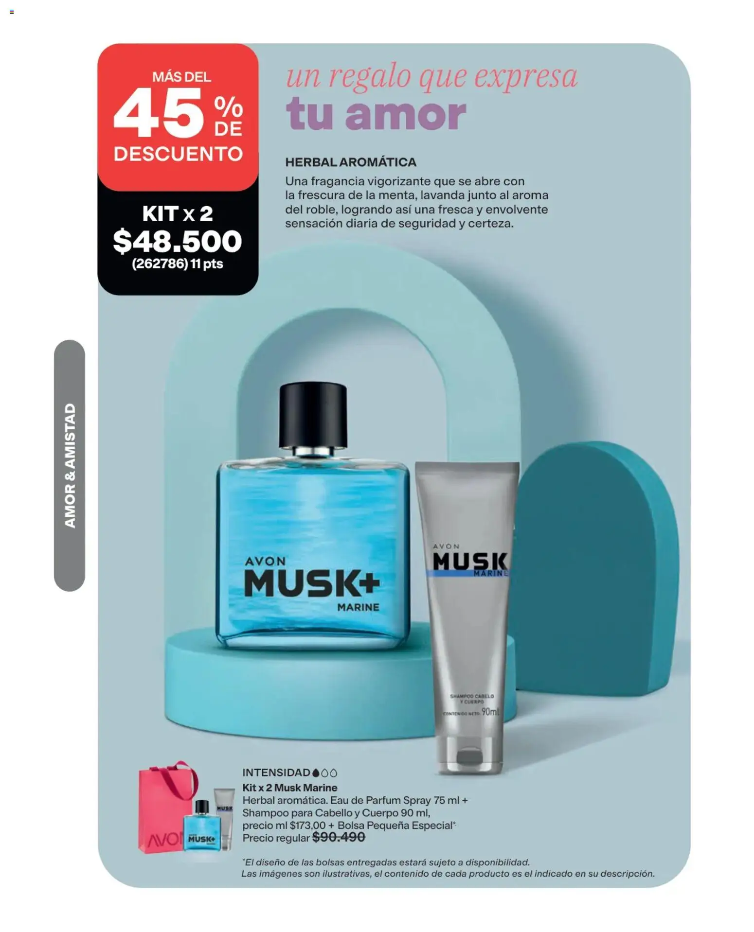 Avon revista - valida desde el 03/08/2026 | Página: 26 | Productos: Bolsa, Shampoo, Fragancia