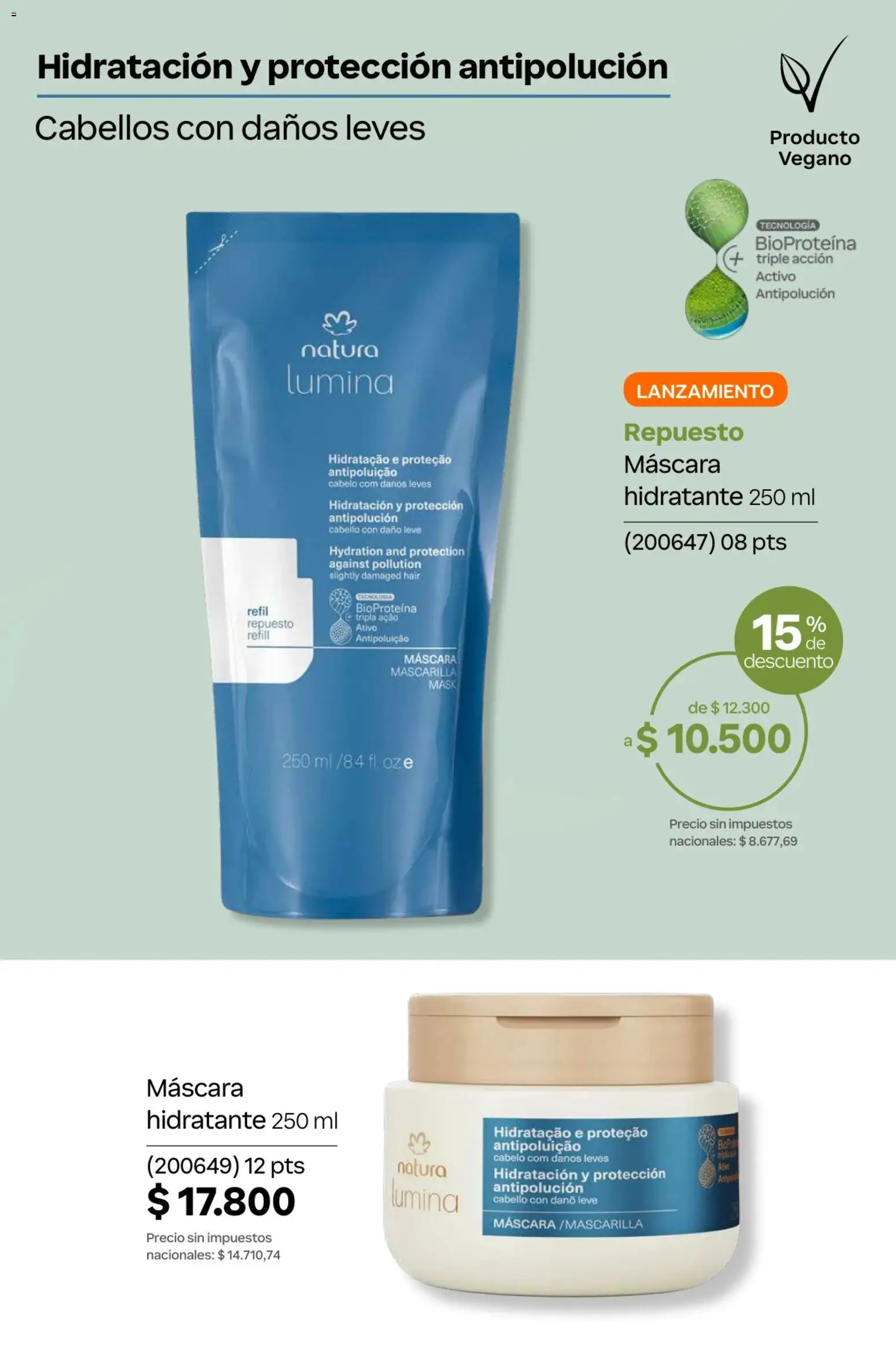 Catálogo Natura Ciclo 7 │ válido desde el 06.05.2026 | Página: 230 | Productos: Mascarilla, Máscara