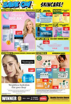 Preview of Chemist Warehouse catalogue - valid from 11.05.2026 | Page: 24 | Products: Milk, Sunscreen, Lotion, Hair removal