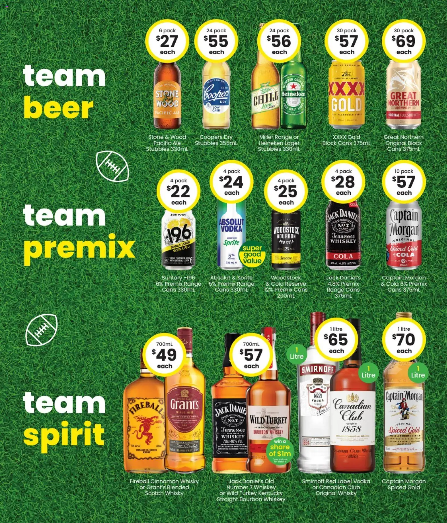The Bottle-O catalogue - valid from 14/09/2026 | Page: 2 | Products: Beer, Whiskey, Sprite, Jack Daniel’s