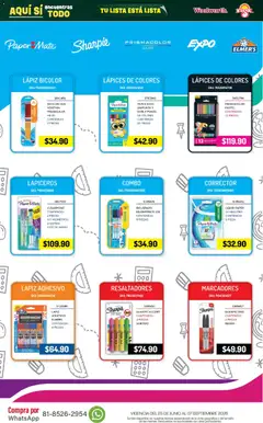 Vista previa de Del Sol y Woolworth catálogo Back To School, nuevo folleto de la tienda, válido en México a partir del 25/06/2026 | Página: 12 | Productos: Pastel, Mate, Corrector