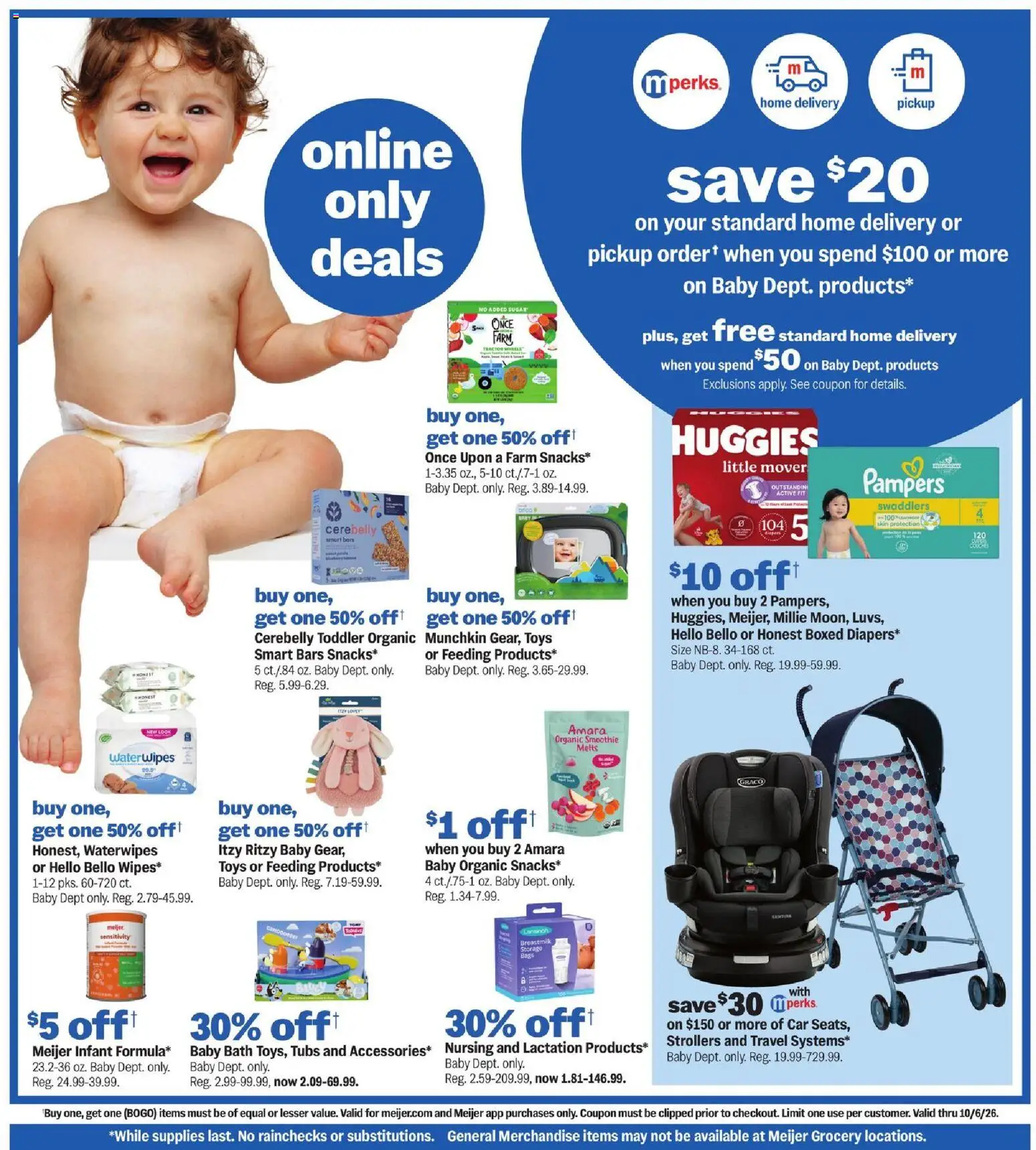 Meijer Weekly Ad - valid from 09/30/2026 | Page: 30 | Products: Bath, Smoothie, Snacks, Toys