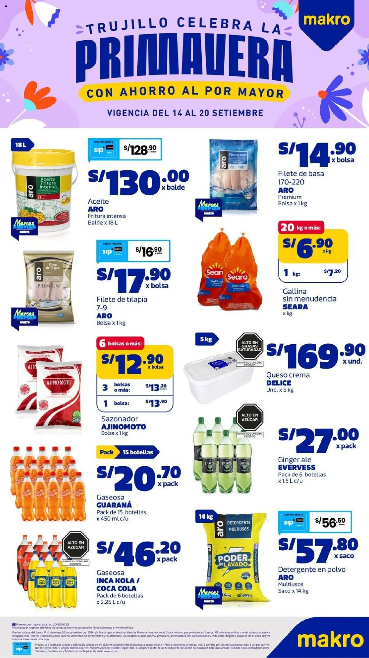 Catálogo Makro válido desde 14/09/2026 | Página: 1