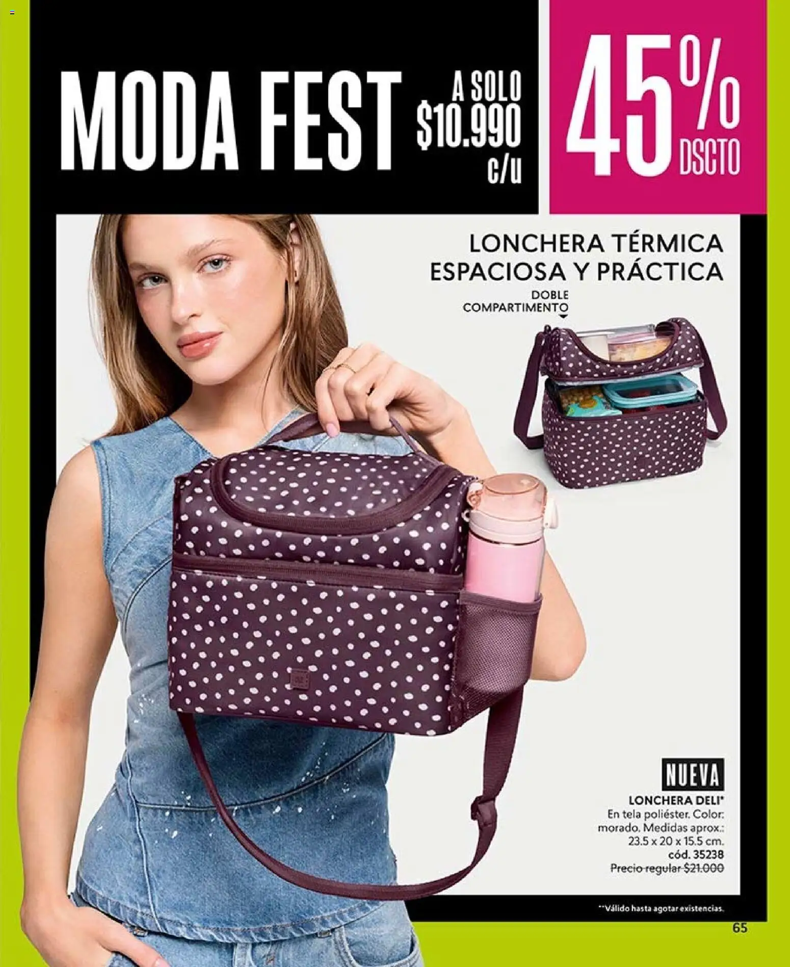 Catálogo CyZone Campaña 15 │ válido desde el 06.09.2026 | Página: 65 | Productos: Térmica, Lonchera