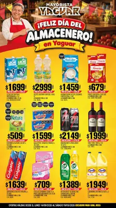 Vista previa Yaguar - Oferta Semanal General Roca válido desde el 14/09/2026