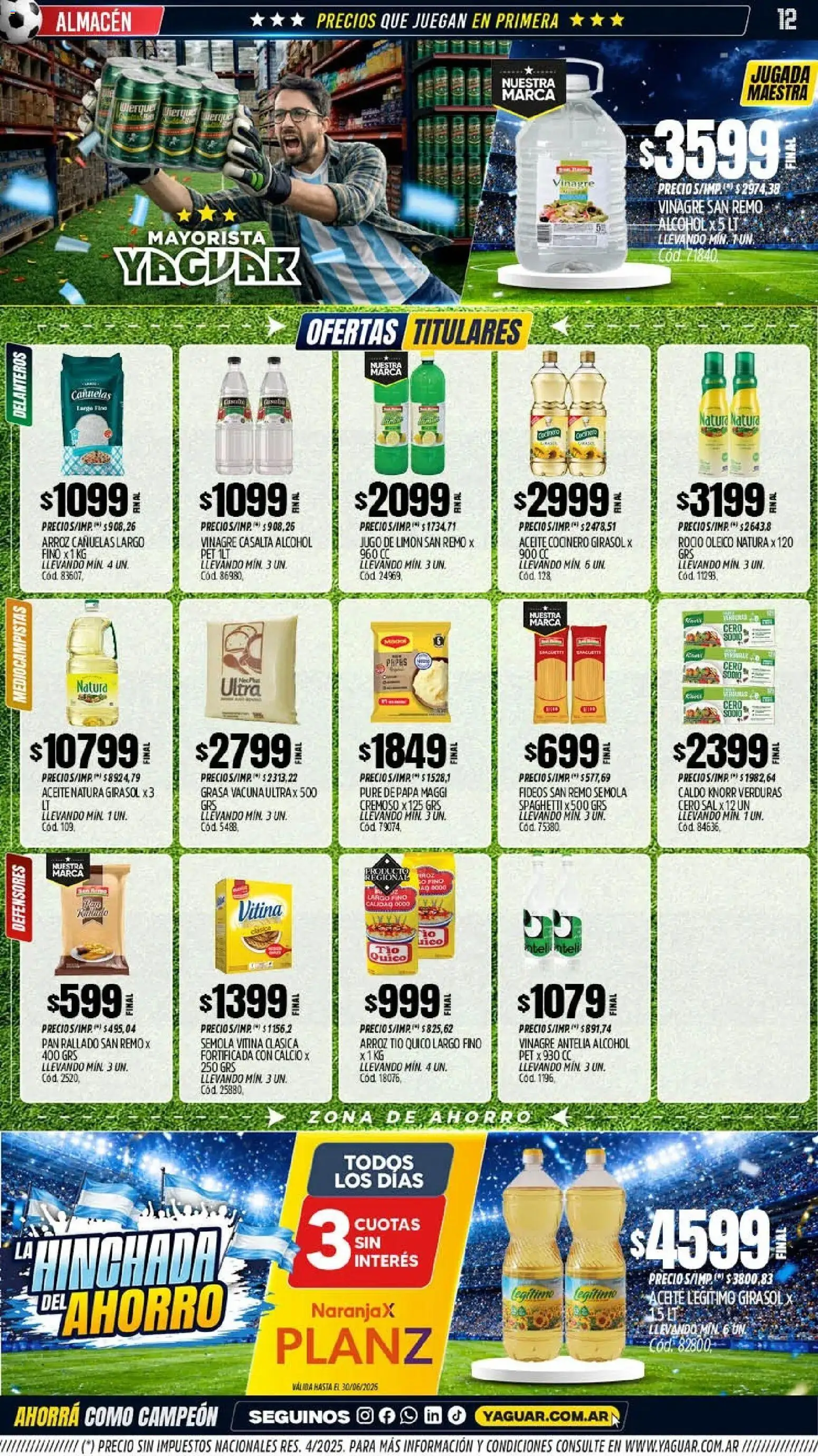 Yaguar - Oferta Semanal Santa Fé │ válido desde el 22/06/2026 | Página: 11