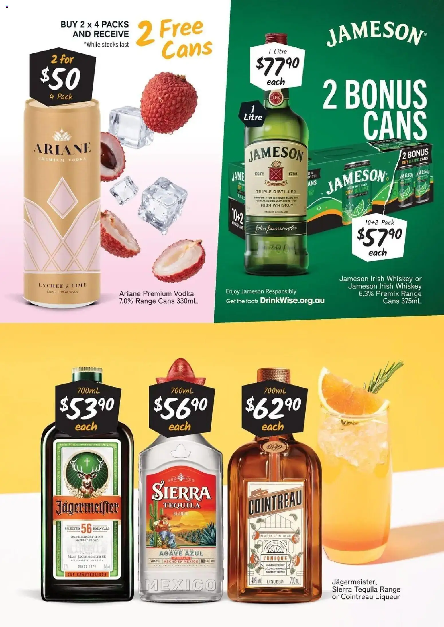 Cellarbrations catalogue - valid from 14.06.2026 | Page: 2 | Products: Vodka, Whiskey, Lime