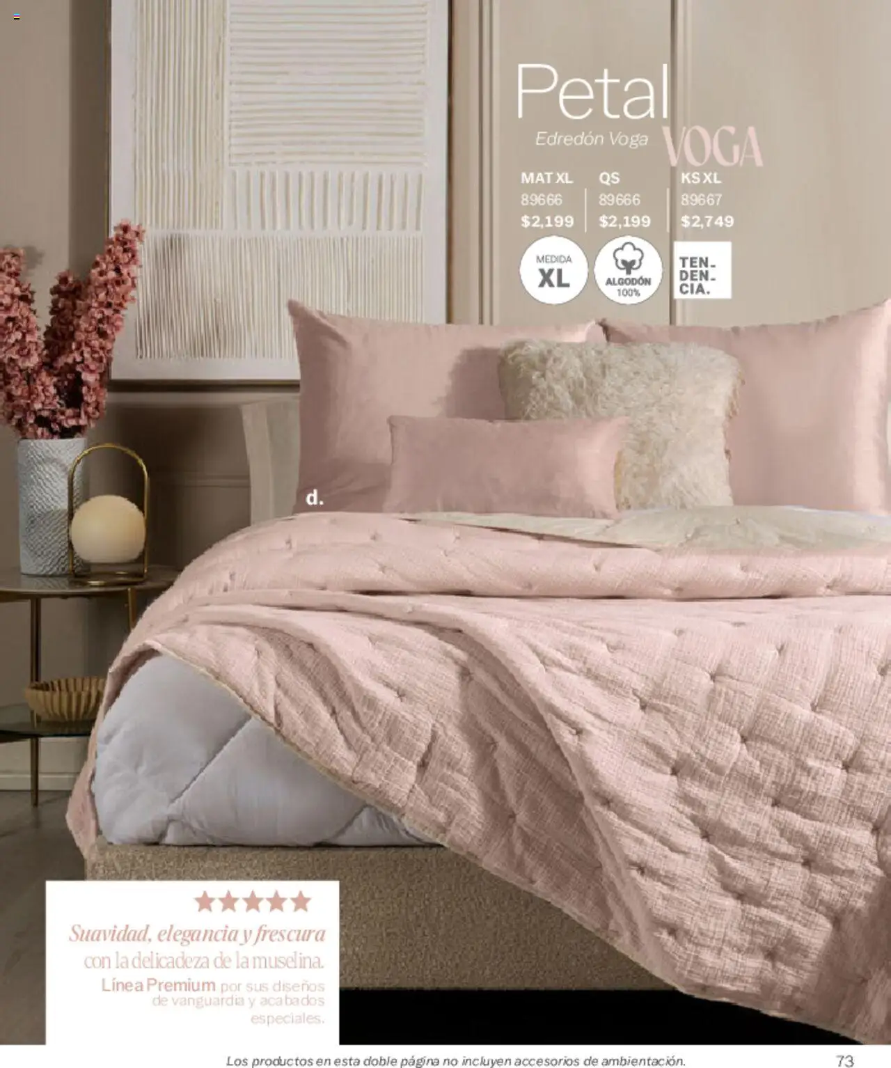 Nuevas ofertas de Vianney válidas en toda la República Mexicana desde el 07.03.2025. ¡Encuentra las mejores ofertas en Vianney catálogo Primavera! | Página: 75 | Productos: Algodón