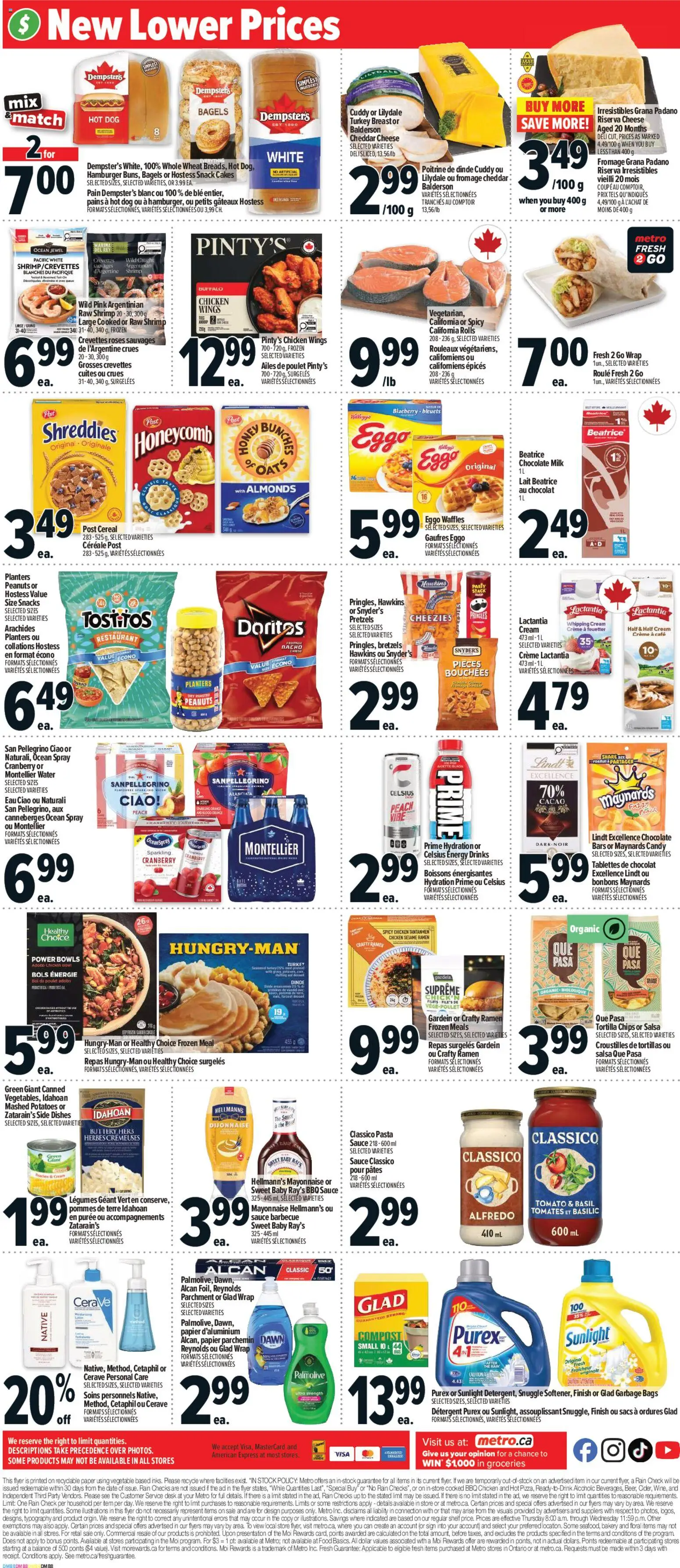 Metro flyer valid from 11.06.2026 | Page: 4 | Products: Chicken wings, Bakery, Milk, Cheese