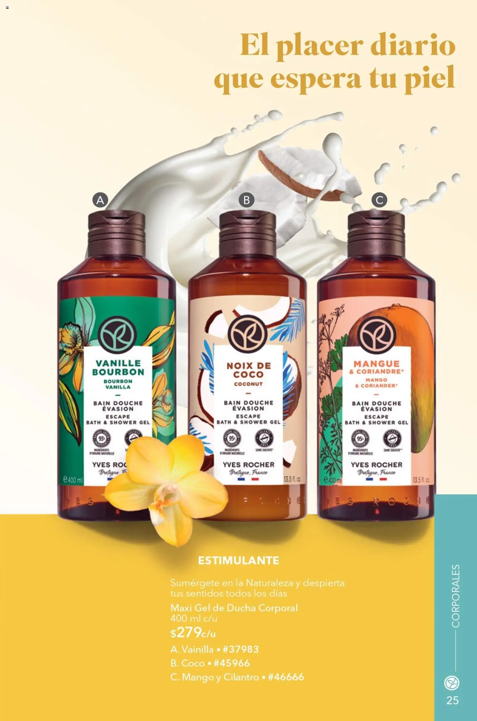 Nuevas ofertas de Yves Rocher válidas en toda la República Mexicana desde el 23.06.2026. ¡Encuentra las mejores ofertas en Yves Rocher campaña 9 2026! | Página: 27