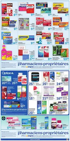 Preview of Uniprix weekly flyer / circulaire from shop Uniprix valid from Jul 2, 2026 | Page: 3