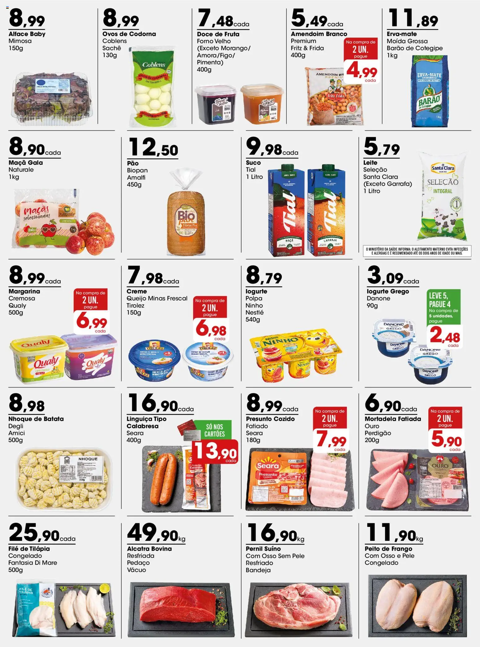 Zaffari Folheto - válido de 29/06/2026 | Página: 2 | Produtos: Forno, Pimenta, Açúcar, Peito de frango