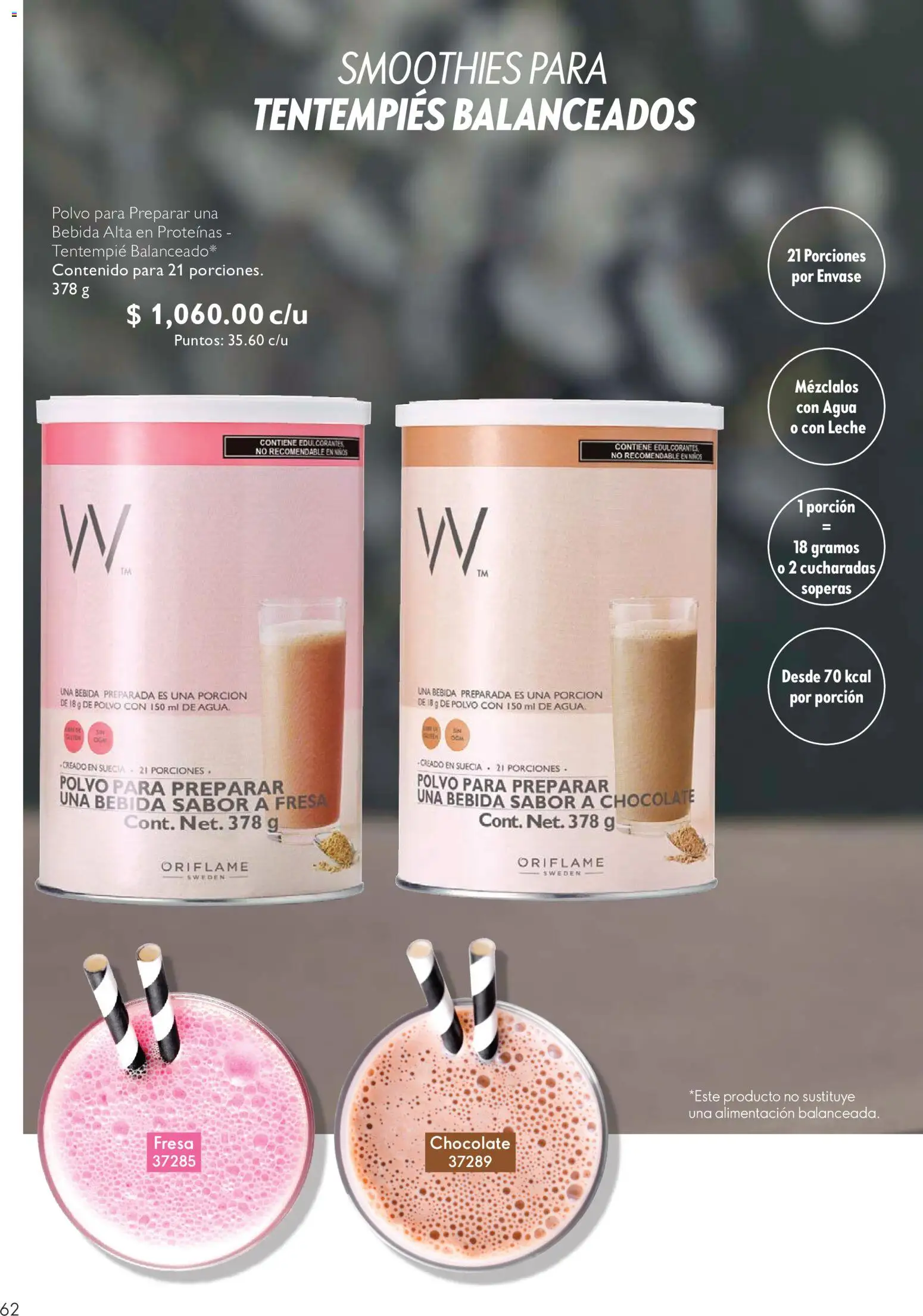 Nuevas ofertas de Oriflame válidas en toda la República Mexicana desde el 03/10/2026. ¡Encuentra las mejores ofertas en Oriflame campaña 14 2026! | Página: 62