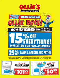 Preview of Ollie's weekly ads valid from 07/03/2026