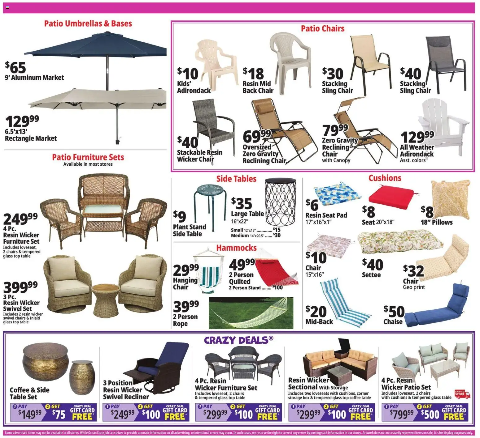 Ocean State Job Lot Weekly Ad - MA - valid from 08/06/2026 | Page: 8