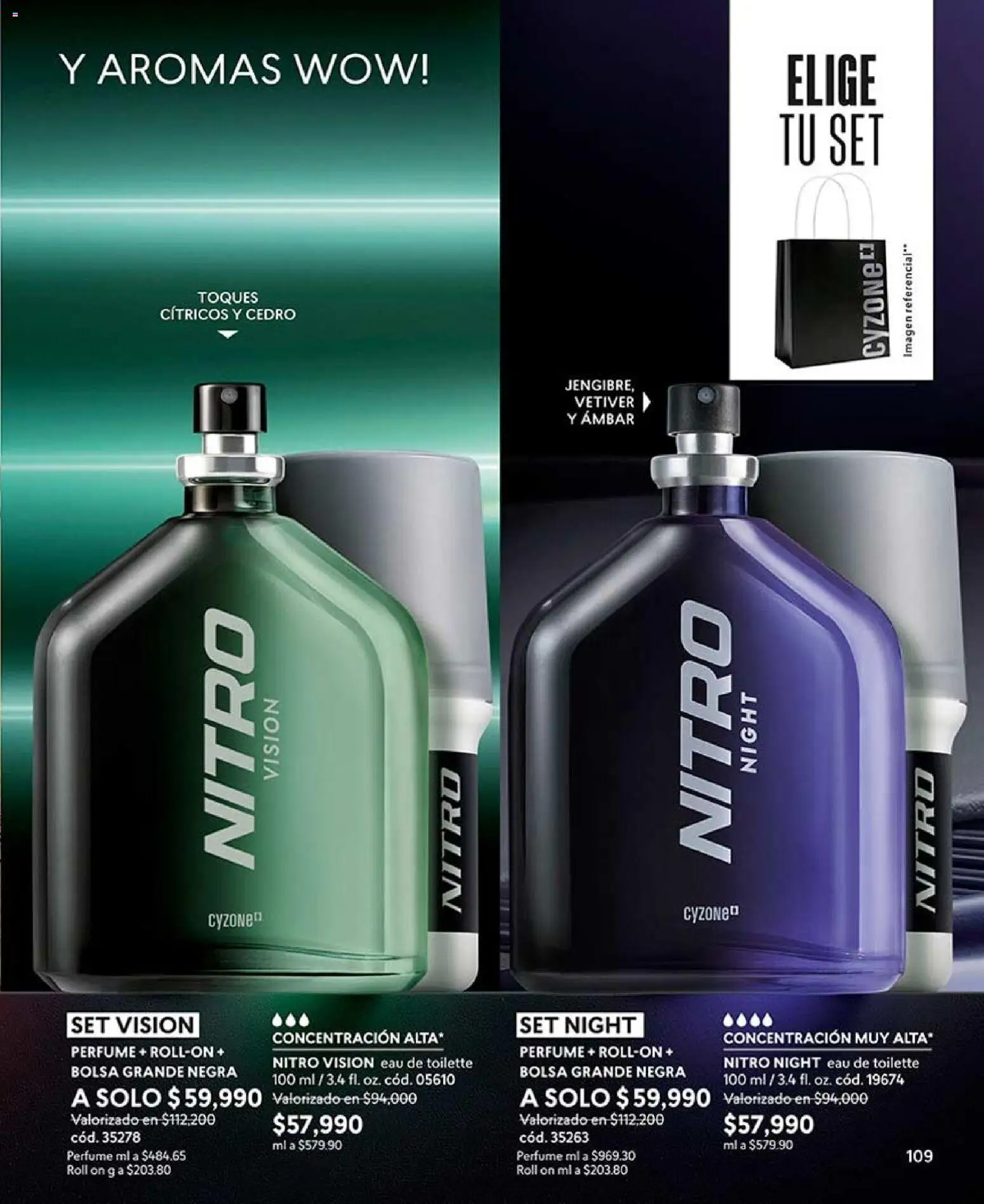 CyZone revista - valida desde el 17/08/2026 | Página: 109 | Productos: Bolsa, Perfume, Eau de toilette